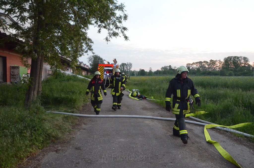 Grossfeuer Poco Lager Koeln Porz Gremberghoven Hansestr P390.JPG - Miklos Laubert